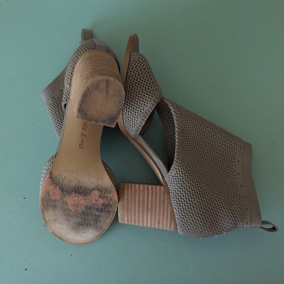 Women's 6.5 Violet & Red Bootie - Picture 1 of 2